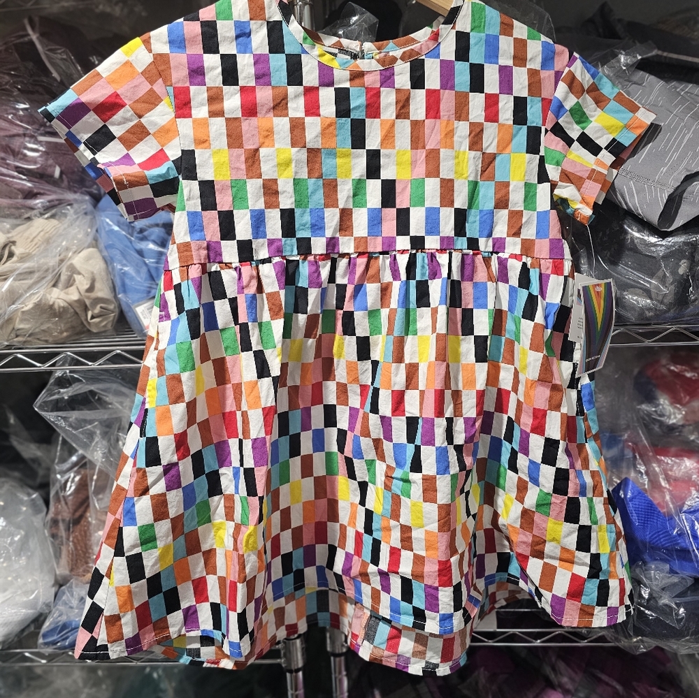TARGET PRIDE KIDS GIRL DRESS 100% COTTON